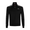 KAPPA FELPA FULL ZIP 222 BANDA ANNISTON BAMBINO Nero -Tendenza Italia kappa 301efu0 felpa full zip 222 banda anniston bambino abbigliamento bambino 039414601 ae2 1