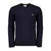 LACOSTE MAGLIONE GIROCOLLO IN LANA MERINO Blu -Tendenza Italia lacoste ah1988 maglione girocollo in lana merino casual uomo 041531301 166 1