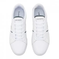 LACOSTE EUROPA Bianco -Tendenza Italia lacoste e01478 europa tutte sneaker uomo 044534201 1r5 4