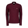 LACOSTE POLO MANICA LUNGA L1313 Rosso Vinaccia Melange Bordeaux -Tendenza Italia lacoste l1313 polo manica lunga l1313 rosso vinaccia melange casual uomo 039517601 sxl 1
