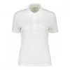 LACOSTE POLO MINI PIQUE' STRETCH DONNA Bianco -Tendenza Italia lacoste pf5462 polo mini pique stretch donna casual donna 040589501 001 1