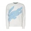LACOSTE FELPA GIROCOLLO MACRO LOGO Bianco 1 LACOSTE FELPA GIROCOLLO MACRO LOGO Bianco -Tendenza Italia lacoste sh2629 felpa girocollo cocco macro casual uomo 045135101 001 1