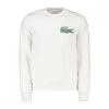 LACOSTE FELPA GIROCOLLO MADE IN FRANCE Bianco -Tendenza Italia lacoste sh2655 felpa girocollo made in france casual uomo 045135301 001 1