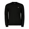 LACOSTE FELPA GIROCOLLO INSERTI RETE Nero -Tendenza Italia lacoste sh9604 felpa girocollo interlock casual uomo 045136101 c31 1