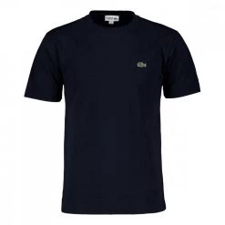 LACOSTE T-SHIRT IN PIQUE' Blu