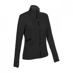 LAMUNT PILE FULL ZIP BARBARA Nero