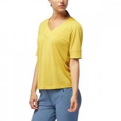 LAMUNT T-SHIRT ALEXANDRA Giallo -Tendenza Italia lamunt 50012 t shirt alexandra abbigliamento montagna donna 045319701 2130 2