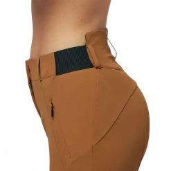 LAMUNT PANTALONI MICHELLE 4SEASON CORTO Marrone -Tendenza Italia lamunt 50036 pantaloni michelle 4season corto abbigliamento montagna donna 045322501 t7590 4