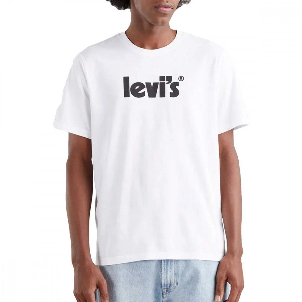 LEVI'S T-SHIRT RELAXED FIT LOGO Bianco 3 LEVI'S T-SHIRT RELAXED FIT LOGO Bianco
