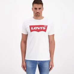 LEVI'S T-SHIRT LOGO ISTITUZIONALE Bianco -Tendenza Italia levi s 17783 t shirt logo casual uomo 035347801 014 2