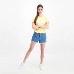 LEVI'S SHORT LONG 501 DONNA Blu -Tendenza Italia levi s 29961 short long 501 donna casual donna 042808401 0021 6