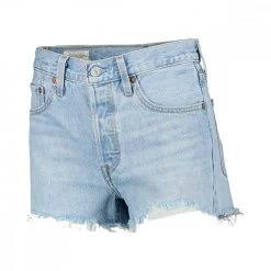 LEVI'S SHORT IN DENIM 501® ORIGINAL DONNA Azzurro 9 LEVI'S SHORT IN DENIM 501® ORIGINAL DONNA Azzurro -Tendenza Italia levi s 56327 short in denim 501 donna casual donna 040282001 0086 2