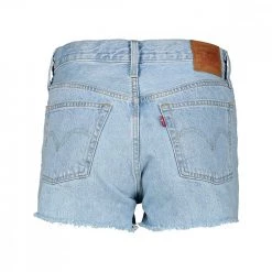 LEVI'S SHORT IN DENIM 501® ORIGINAL DONNA Azzurro 10 LEVI'S SHORT IN DENIM 501® ORIGINAL DONNA Azzurro -Tendenza Italia levi s 56327 short in denim 501 donna casual donna 040282001 0086 3