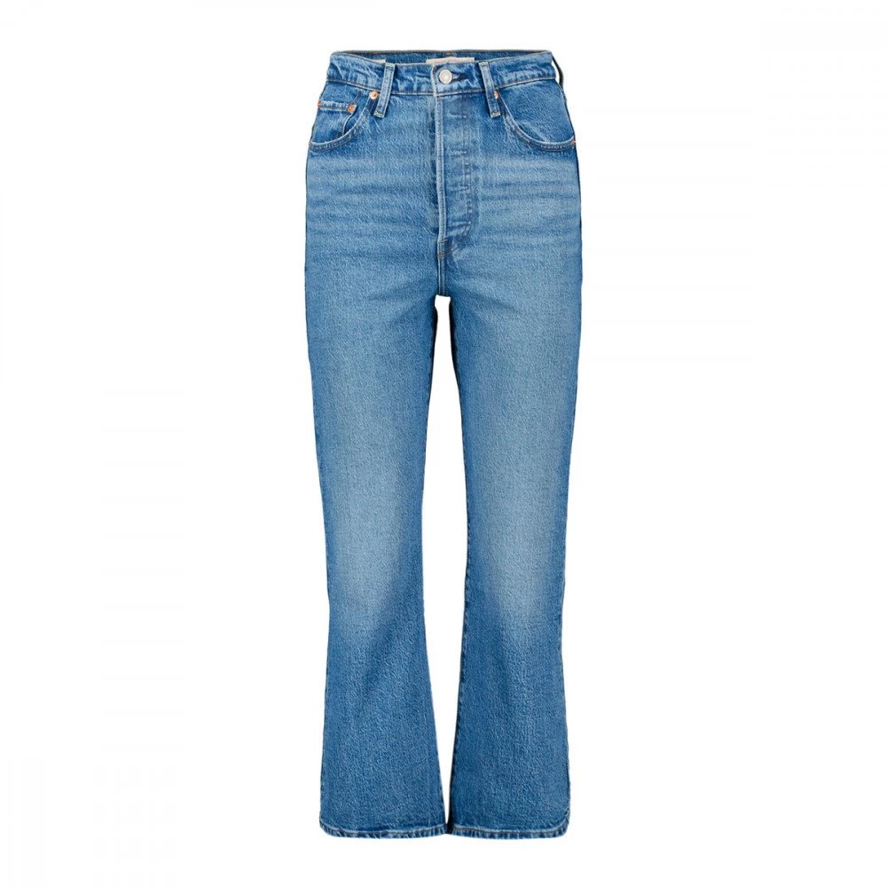 LEVI'S JEANS RIBCAGE CROP BOOTCUT DONNA Azzurro 3 LEVI'S JEANS RIBCAGE CROP BOOTCUT DONNA Azzurro