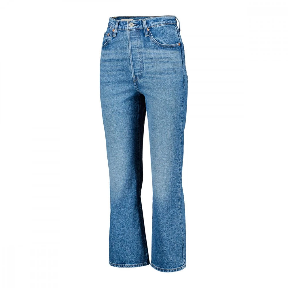LEVI'S JEANS RIBCAGE CROP BOOTCUT DONNA Azzurro 4 LEVI'S JEANS RIBCAGE CROP BOOTCUT DONNA Azzurro - immagine 2