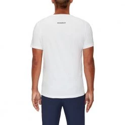 T-SHIRT MAMMUT CORE TILES Bianco -Tendenza Italia mammut 1017 t shirt mammut core tiles abbigliamento montagna uomo 044835701 0243 4