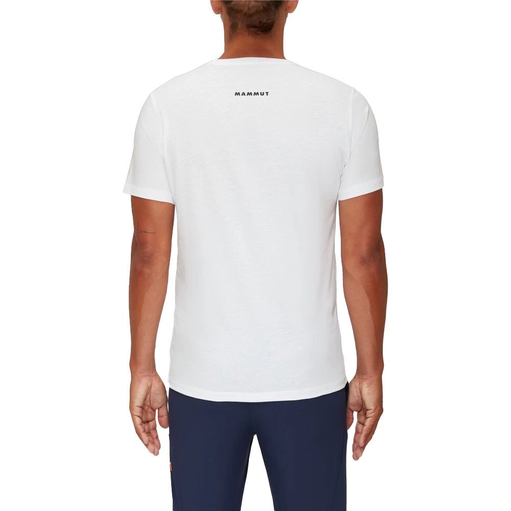 T-SHIRT MAMMUT CORE TILES Bianco - immagine 4