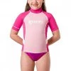 MARES MAGLIA LYCRA RASH GUARD BAMBINA Rosa -Tendenza Italia mares 412507 rash guard mc bambino mute subacquea bambino 035451001 gen 1