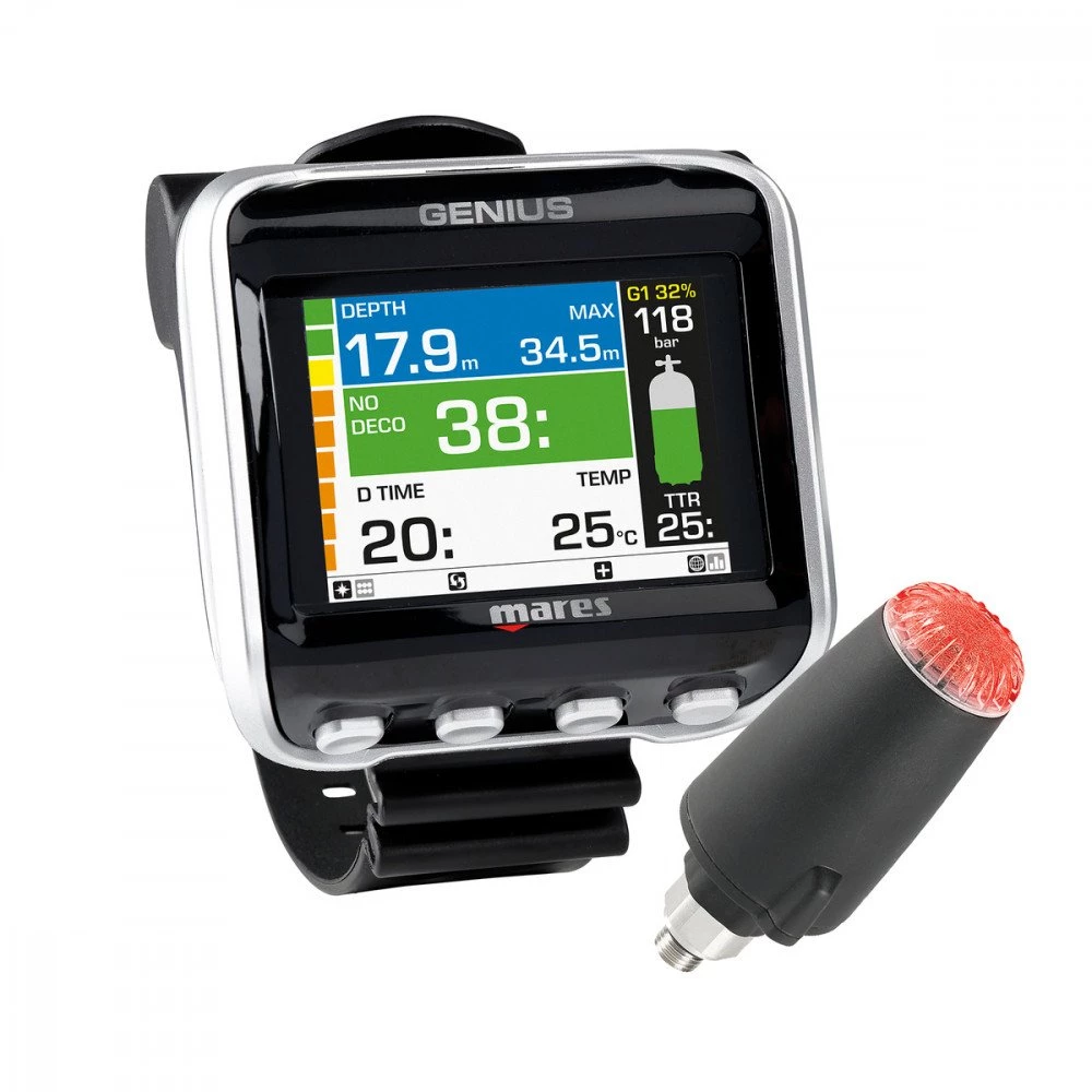 MARES GENIUS CON SONDA 3 MARES GENIUS CON SONDA