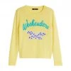 MAX MARA WEEKEND MAGLIONE GIROCOLLO IN CACHEMIRE AGAMI DONNA Giallo
