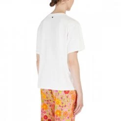 MAX MARA WEEKEND T-SHIRT CON STAMPA PITTORE DONNA Bianco -Tendenza Italia max mara weekend pittore22 t shirt con stampa donna casual donna 044664701 001 3