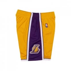 MITCHELL & NESS SHORT SWINGMAN LOS ANGELES LAKERS Giallo, Viola -Tendenza Italia mitchell ness smshcp19075 short swingman los angeles lakers squadre basket uomo 044610601 yell 3