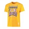 MITCHELL & NESS T-SHIRT 3X CHAMPIONS LAKERS Giallo 2 MITCHELL & NESS T-SHIRT 3X CHAMPIONS LAKERS Giallo -Tendenza Italia mitchell ness tcrwintl131 t shirt 3x champions lakers abbigliamento basket uomo 044611601 yell 1