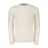 MOLO ELEVEN MAGLIONE GIROCOLLO TRAFORATO Bianco -Tendenza Italia molo eleven ari maglione girocollo traforato casual uomo 044994201 004 1