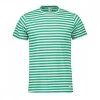 MOLO ELEVEN T-SHIRT IN JERSEY TINTO FILO A RIGHE Bianco, Verde -Tendenza Italia molo eleven cannes t shirt in jersey tinto filo a righe casual uomo 044994801 3504 1