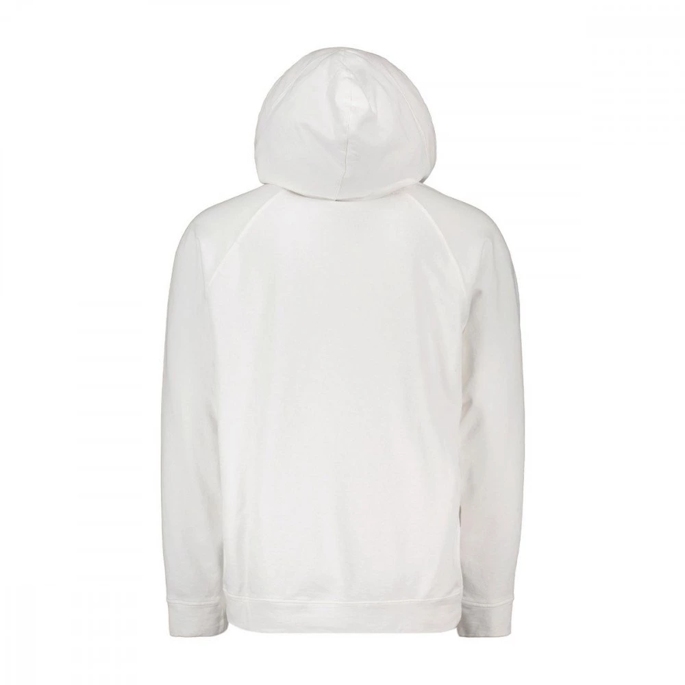 MOLO ELEVEN FELPA CON CAPPUCCIO E COLLO SCIALLE Bianco 4 MOLO ELEVEN FELPA CON CAPPUCCIO E COLLO SCIALLE Bianco - immagine 2