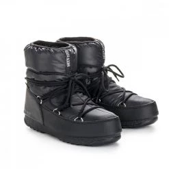 MOON BOOT LOW NYLON WP 2 DONNA Nero -Tendenza Italia moon boot 24009300 moon boot low nylon wp 2 donna tutti doposci donna 039194401 001 3
