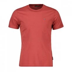 NAPAPIJRI T-SHIRT MINI LOGO SALIS Rosso