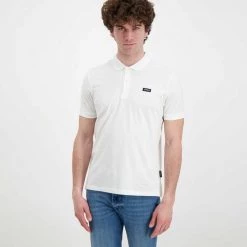 NAPAPIJRI POLO RHEMES Bianco -Tendenza Italia napapijri np0a4g2k polo rhemes casual uomo 045014501 002 3