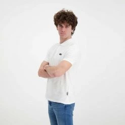 NAPAPIJRI POLO RHEMES Bianco -Tendenza Italia napapijri np0a4g2k polo rhemes casual uomo 045014501 002 5