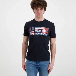 NAPAPIJRI T-SHIRT TURIN Blu -Tendenza Italia napapijri np0a4g34 t shirt turin casual uomo 044922401 176 3