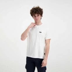 NAPAPIJRI T-SHIRT RHEMES Bianco -Tendenza Italia napapijri np0a4g36 t shirt rhemes casual uomo 045014701 002 4