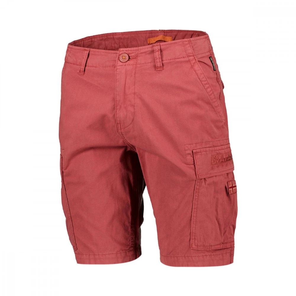 NAPAPIJRI BERMUDA CARGO NUS Rosso 4 NAPAPIJRI BERMUDA CARGO NUS Rosso - immagine 2