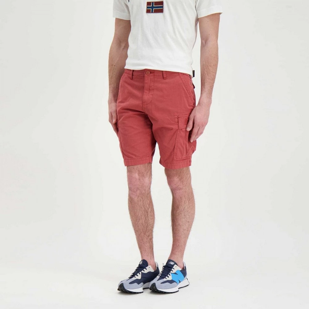 NAPAPIJRI BERMUDA CARGO NUS Rosso 6 NAPAPIJRI BERMUDA CARGO NUS Rosso - immagine 4