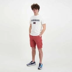 NAPAPIJRI BERMUDA CARGO NUS Rosso 13 NAPAPIJRI BERMUDA CARGO NUS Rosso -Tendenza Italia napapijri np0a4g5g bermuda cargo nus casual uomo 045015201 re6 6