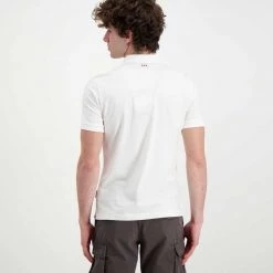 NAPAPIJRI POLO IN JERSEY ELBAS Bianco 11 NAPAPIJRI POLO IN JERSEY ELBAS Bianco -Tendenza Italia napapijri np0a4gb4 polo in jersey elbas casual uomo 044922901 002 4