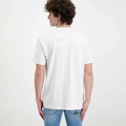 NAPAPIJRI T-SHIRT POCKET MORGEX Bianco -Tendenza Italia napapijri np0a4gbp t shirt pocket morgex casual uomo 044923101 002 3