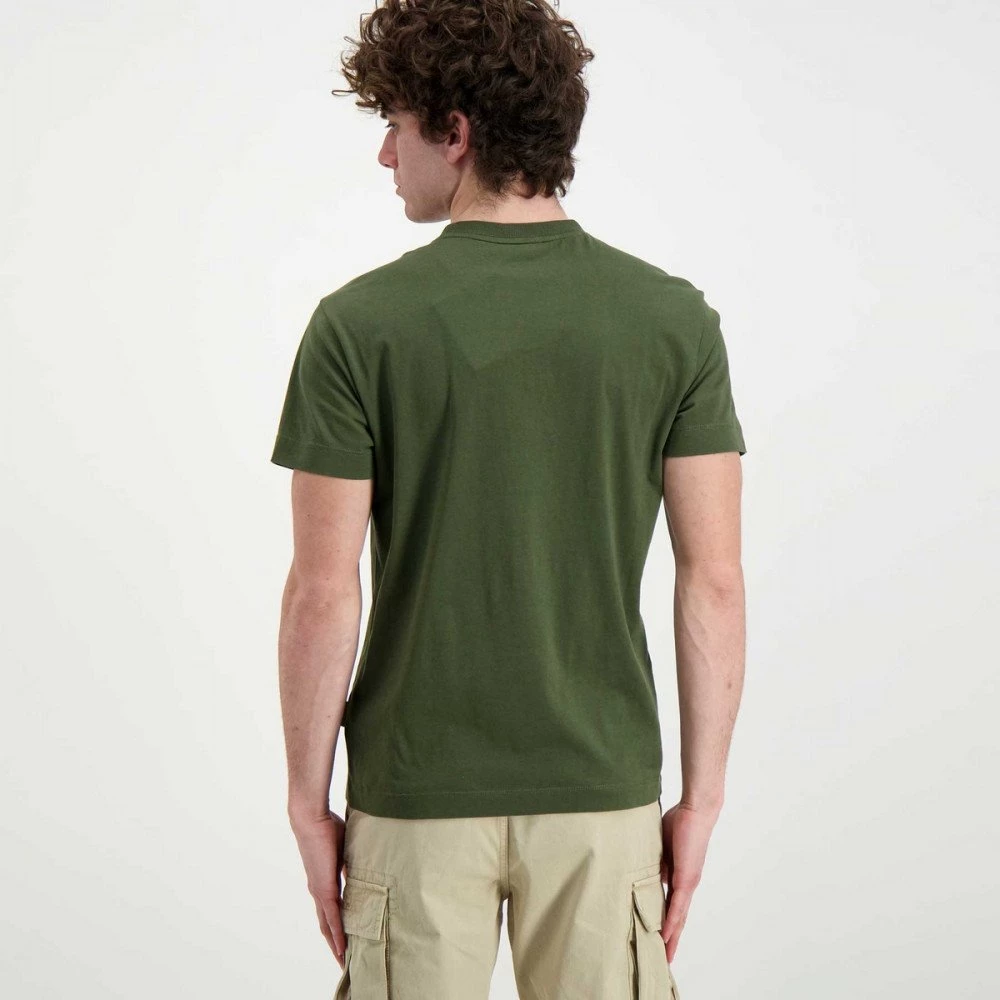 NAPAPIJRI T-SHIRT LOGO AYAS Verde 5 NAPAPIJRI T-SHIRT LOGO AYAS Verde - immagine 3