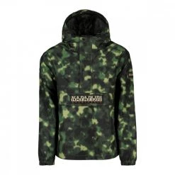 NAPAPIJRI GIACCA RAINFOREST FREESTRIDER Verde -Tendenza Italia napapijri np0a4gga giacca rainforest freerunner aop casual uomo 044924301 f9v 2