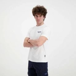 NAPAPIJRI T-SHIRT ICE Bianco -Tendenza Italia napapijri np0a4gwi t shirt ice casual uomo 044924401 002 4
