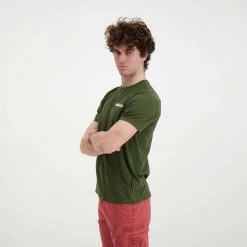 NAPAPIJRI T-SHIRT ICE Verde -Tendenza Italia napapijri np0a4gwi t shirt ice casual uomo 044924701 ge4 5