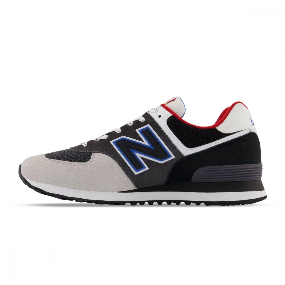 NEW BALANCE 574 Grigio, Nero 7 NEW BALANCE 574 Grigio, Nero - immagine 5