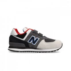 NEW BALANCE 574 VELCRO BAMBINO Grigio