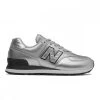 NEW BALANCE 574 METALLIC DONNA Argento -Tendenza Italia new balance wl574pn2 574 metallic donna tutte sneaker donna 043538501 pn2 1