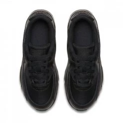 NIKE Air Max 90 Leather Bambino Nero -Tendenza Italia nike 833414 air max 90 leather bambino tutte sneaker bambino 032678701 001 4