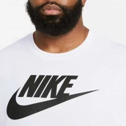 NIKE T-SHIRT ICON FUTURA Bianco -Tendenza Italia nike ar5004 t shirt icon futura sport style uomo 039988301 101 5